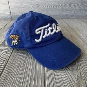 University of Kentucky Wildcats Titleist Golf 47 Brand Strapback Dad Hat Golf